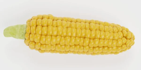 现实的玉米3D渲染 — 图库照片