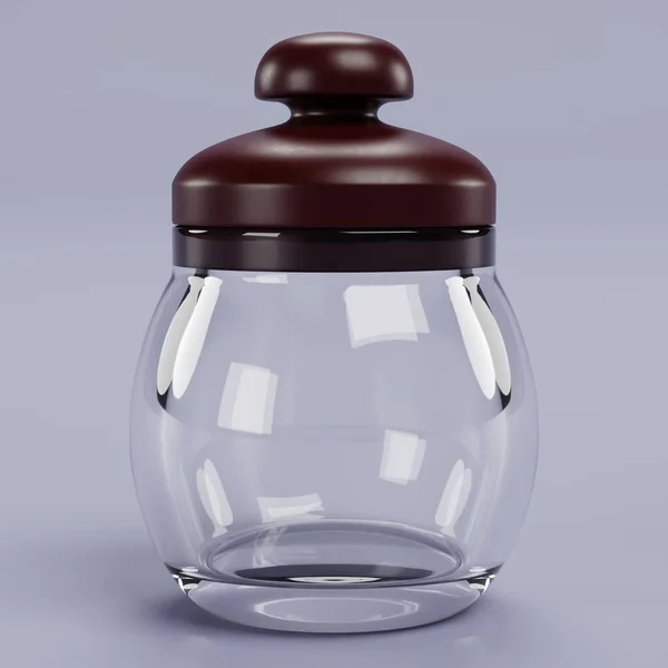 现实的Jar 3D渲染 — 图库照片