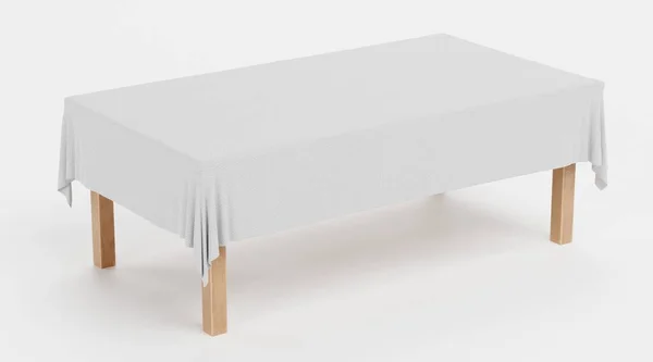 Realistic Render Tablecloth — Stock Photo, Image