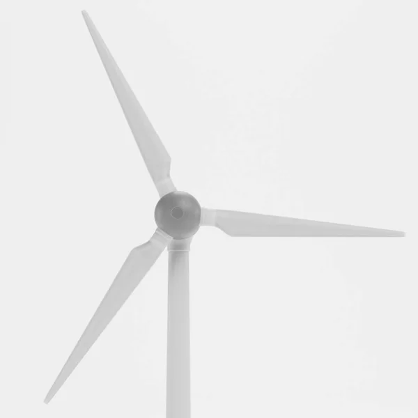 真实的 渲染的风力发电机组 — 图库照片