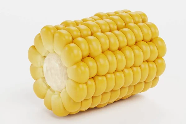 Realisztikus Kukorica Render — Stock Fotó