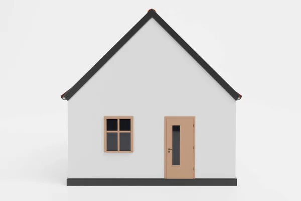 Realistic Render Stylised House — Stock Photo, Image