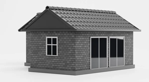 Realistic Render Stylised House — Stock Photo, Image