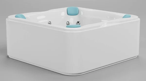 Realistic Render Hot Tub — Stock Photo, Image