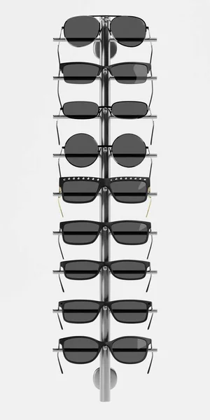 Ρεαλιστική Render Sunglasses Stand — Φωτογραφία Αρχείου