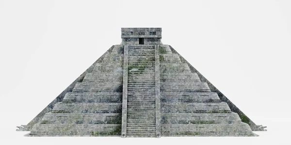 Representación Realista Pirámide Maya —  Fotos de Stock