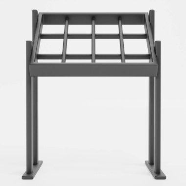 Şarap Rafının Gerçekçi 3 Boyutlu Hazırlaması