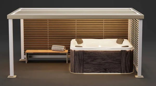 Realistic Render Gazebo Furniture — Stock Photo, Image
