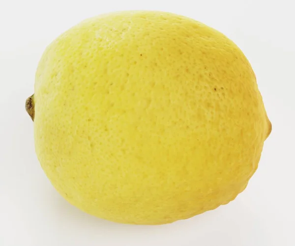 Realista Renderizado Limón — Foto de Stock
