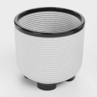 Çiçek Saksının Gerçekçi 3 Boyutlu Hazırlaması