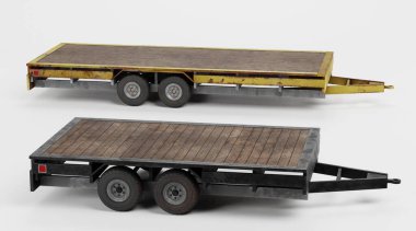 Römorkun Gerçekçi 3B Çizimi