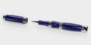 lüks kalem gerçekçi 3d render