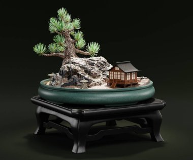 Saikei 'nin Gerçekçi 3D Hazırlaması