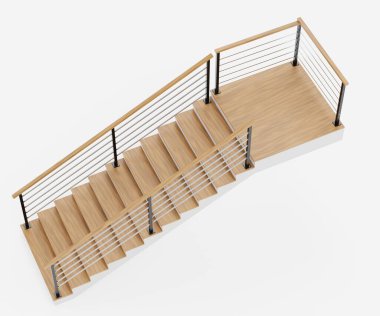 Gerçekçi 3B Merdiven Hazırlama