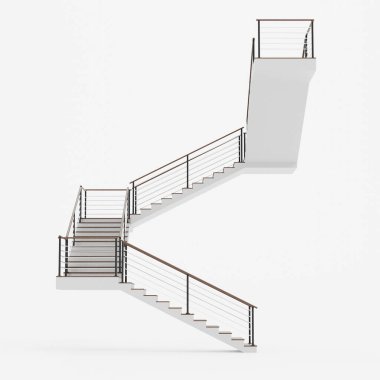 Gerçekçi 3B Merdiven Hazırlama