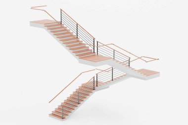 Gerçekçi 3B Merdiven Hazırlama