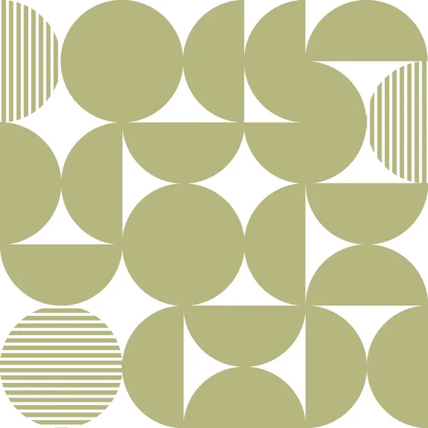 Tarz sahibi düz geometrik şekiller kusursuz desenler oluşturur. Vektör illüstrasyonu