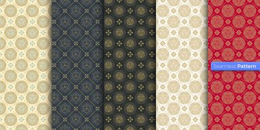 Çin usulü Japon geometrik deseni. renk arkaplanı. çağdaş sanat. Simetrik. En az stil. Duvar kağıdı, ambalaj kağıdı, tekstil, kumaş, kıyafet, hatıra eşya, yüzey için. Kusursuz şablon vektörü.