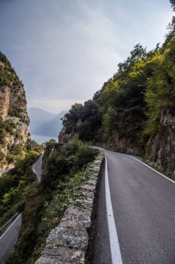 Strada della Forra panoramic road through the gorge on Lake Garda