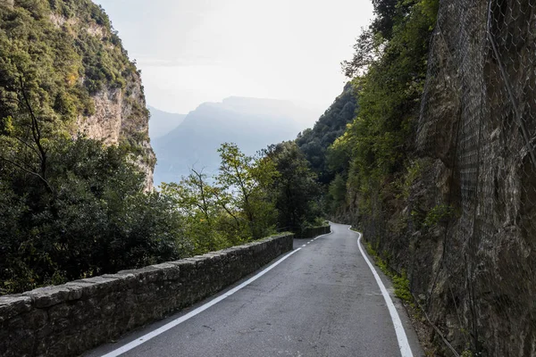 Strada Della Forra Panoramic Road Gorge Lake Garda — Stock Photo, Image