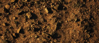 Volkanik zeminin deseni ve yapısı.