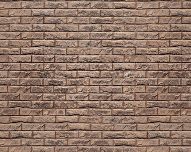 Tuğla duvarın deseni ve yapısı. Ayrıntılı çekim.