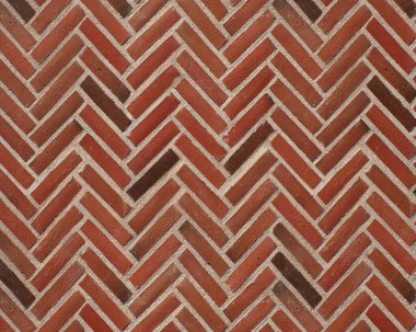 Tuğla duvarın deseni ve yapısı. Ayrıntılı çekim.