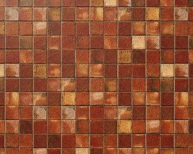 Tuğla duvarın deseni ve yapısı. Ayrıntılı çekim.