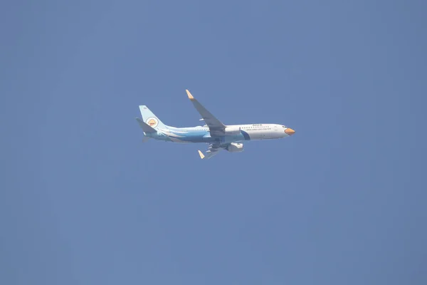 チェンマイ 2018 Nokair Dbp ボーイング 737 800 バンコク チェンマイ空港から離陸します — ストック写真