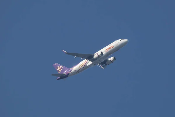 Chiangmai Thailandia Ottobre 2022 Txn Airbus A320 200 Della Thai — Foto Stock