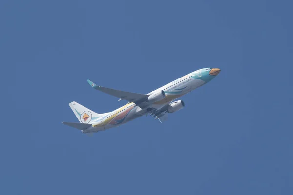 Chiangmai Tailândia Outubro 2022 Dbo Boeing 737 800 Nokair Descolagem — Fotografia de Stock
