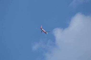 Chiangmai, Thailand - November 27 2022: HS-EAB  Airbus A321-100 of Thai Airasia. Take off from Chiangmai Airport to Phuket.