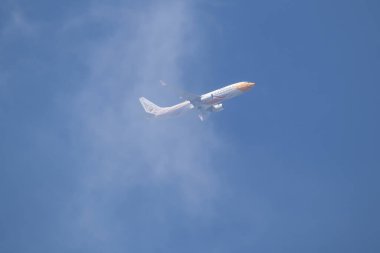 Chiangmai, Thailand - December 4 2022: HS-DBX Boeing 737-800 of NokAir . Take off from Chiangmai airport to Bangkok.