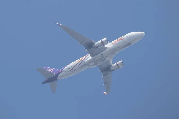 Chiangmai Таїланд Грудня 2022 Txh Airbus A320 200 Авіакомпанії Thai — стокове фото