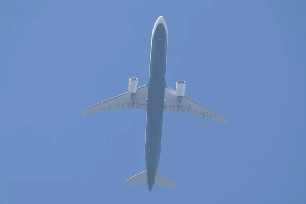 泰国清迈 2023年1月2日 Evaair的B 16209空中客车A321 从清迈机场起飞到台北市 — 图库照片