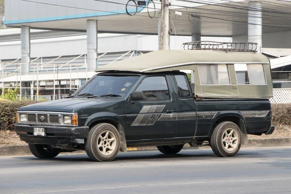 Chiangmai Tajlandia Lutego 2023 Prywatny Pickup Car Nissan Big Drodze — Zdjęcie stockowe