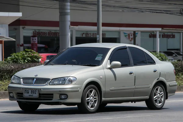 Chiangmai Ταϊλάνδη Μαΐου 2023 Ιδιωτικό Παλιό Αυτοκίνητο Nissan Sunny Στο — Φωτογραφία Αρχείου