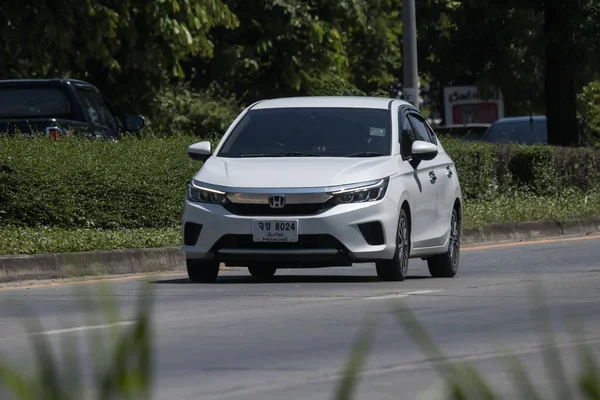 Chiangmai Thailand Juni 2023 Private Honda City Compact Auto Geproduceerd — Stockfoto