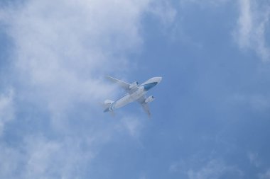 Chiangmai, Tayland - 20 Haziran 2023: HS-PPF Airbus A319 Bangkok Havayolu. Chiangmai havaalanından Phuket 'e hareket et..