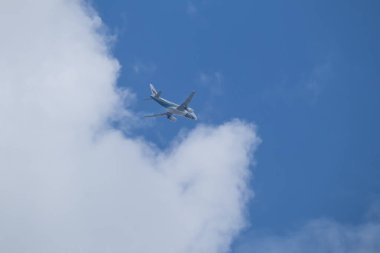 Chiangmai, Tayland - 20 Haziran 2023: HS-PGX Airbus A319 Bangkok Havayolu. Chiangmai havaalanından Phuket 'e hareket et..