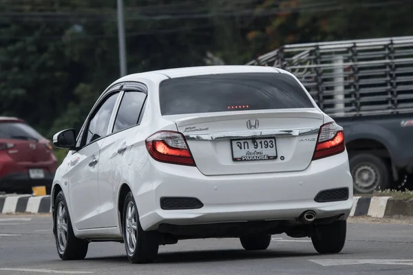 Чиангмай Таиланд Июня 2023 Частный Автомобиль Эко Honda Brio Amaze — стоковое фото