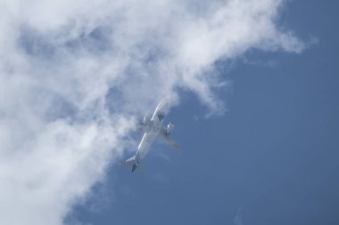 Chiangmai, Tayland - 31 Ağustos 2023: HS-PPT Airbus A320-200 Bangkok Havayolu. Chiangmai havaalanından Phuket 'e hareket et..