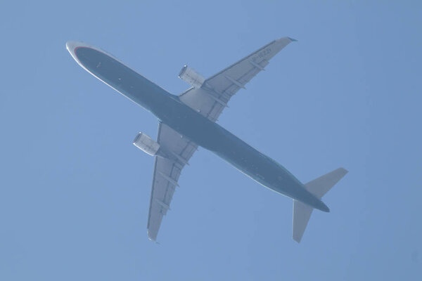 Chiangmai, Thailand -  January 9 2024:  B-16221 Airbus A321 of EvaAir. take off from Chiangmai Airport to taipei Taiwan.