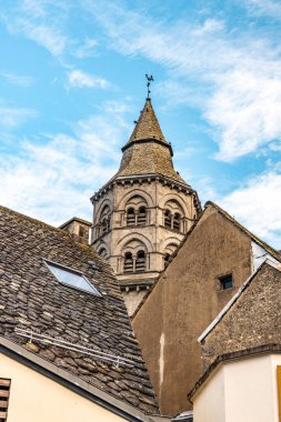 Capture the beauty of autumn with this stunning photo showcasing historic architecture in France. clipart