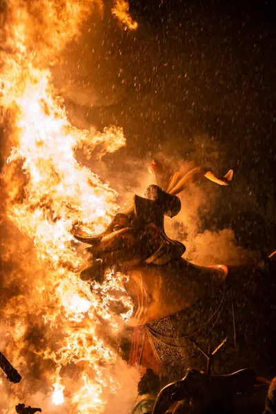 Valencias Fallas Festivali 'nin ateşli gösterisine tanık olun. Sanatın unutulmaz bir kutlamada alevlerle buluştuğu yer..