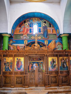 İsa 'nın vaftiz edildiği yer. Ürdün Krallığı Yüksek kalite fotoğraf