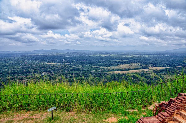 Вид Сигирии Называется Скала Льва Шри Ланка Высокое Качество Фото — стоковое фото