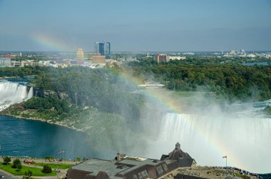 Muhteşem bir manzara. Niagara Şelalesi, Ontario, Kanada. Yüksek kalite fotoğraf