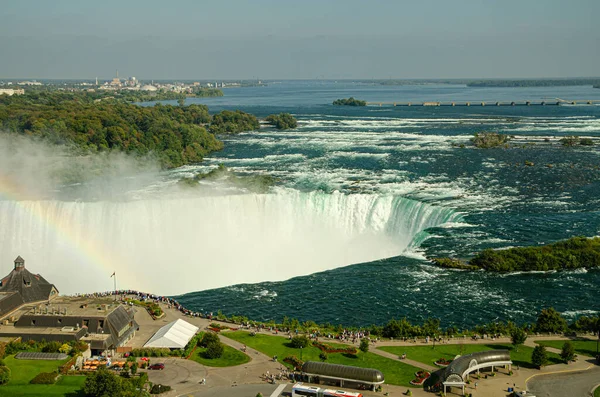 Het Spectaculaire Uitzicht Niagara Falls Ontario Canada Hoge Kwaliteit Foto — Stockfoto