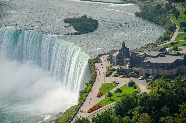 Het Spectaculaire Uitzicht Niagara Falls Ontario Canada Hoge Kwaliteit Foto — Stockfoto